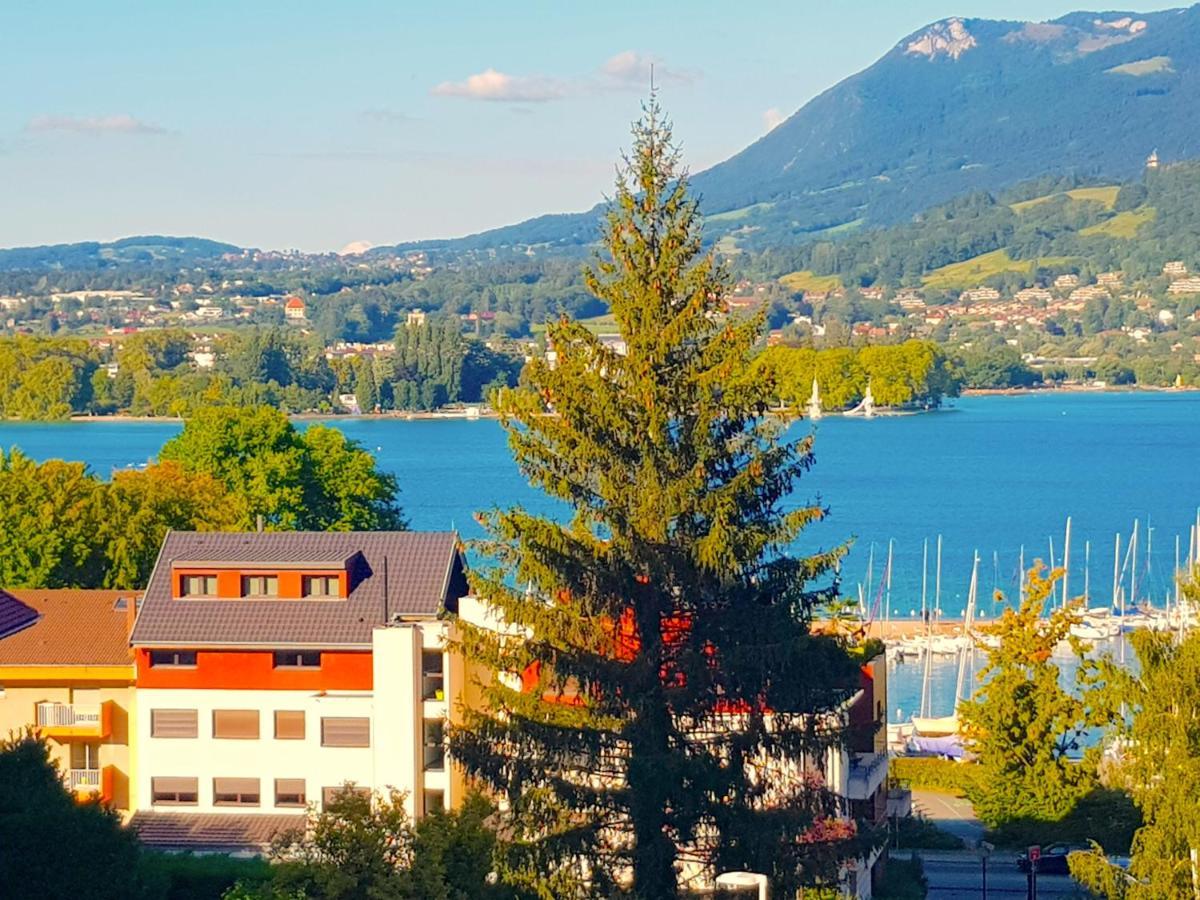 Corniche Joli T2 A 300 M Du Lac Avec Parking Prive Annecy Kültér fotó